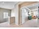 Upstairs hallway with access to bedroom and sitting area at 3773 E Donald Dr, Phoenix, AZ 85050