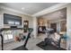 Home gym with treadmill, stationary bike, and weights at 3773 E Donald Dr, Phoenix, AZ 85050
