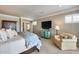 Main bedroom with sitting area and views at 3773 E Donald Dr, Phoenix, AZ 85050