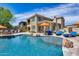 Stunning pool and two-story home with a beautiful backyard at 3773 E Donald Dr, Phoenix, AZ 85050