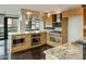 Modern kitchen with stainless steel appliances and granite countertops at 4808 N 24Th St # 627, Phoenix, AZ 85016
