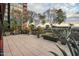 Shared patio with plants and city views at 4808 N 24Th St # 627, Phoenix, AZ 85016