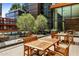 Outdoor patio with tables and chairs, perfect for relaxing at 4808 N 24Th St # 627, Phoenix, AZ 85016