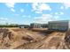 Property under construction, showing house and land at 7034 E Paradise Dr, Scottsdale, AZ 85254