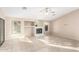 Gathering room includes a fireplace and tile flooring at 8630 W Melinda Ln, Peoria, AZ 85382