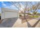 White garage door and driveway at 1001 N Burk St, Gilbert, AZ 85234