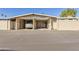 View of carport with parking space and access to unit at 13635 N 111Th Ave, Sun City, AZ 85351