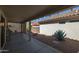 Covered patio and gravel landscaping at 15513 W Coral Pointe Dr, Surprise, AZ 85374