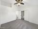 Spacious bedroom with large closet and ceiling fan at 1601 N Saba St # 306, Chandler, AZ 85225