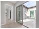 Interior view of sliding glass door opening to a backyard patio at 17183 W San Marcos St, Surprise, AZ 85388