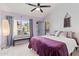 Spacious bedroom with a king-size bed and private access at 19601 N 7Th St # 1042, Phoenix, AZ 85024