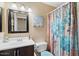 Clean bathroom with updated vanity and shower at 21918 N 66Th Ln, Glendale, AZ 85310