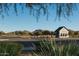 Small community park building with mountains in the background at 2224 W Chisum Trl, Phoenix, AZ 85085