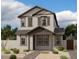 Two-story home with gray siding, brown accents, and a landscaped front yard at 2224 W Chisum Trl, Phoenix, AZ 85085