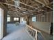 Unfinished interior room with exposed framing and insulation at 2224 W Chisum Trl, Phoenix, AZ 85085