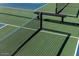 Close-up view of a pickleball court and net at 2224 W Chisum Trl, Phoenix, AZ 85085