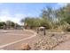 Gated community entrance with signage for Cave Creek Villas at 2250 E Deer Valley Rd # 77, Phoenix, AZ 85024