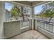 Private balcony with treetop and street views at 2401 E Rio Salado Pkwy # 1038, Tempe, AZ 85288