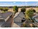 Aerial view of a single-story house with a park nearby at 2726 S Keene --, Mesa, AZ 85209