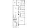 Four-bedroom, two-bathroom floor plan with a two-car garage at 37056 W Prado St, Maricopa, AZ 85138