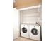 Laundry room with washer and dryer included at 4015 N 78Th St # 141, Scottsdale, AZ 85251