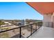 Balcony boasting panoramic city and mountain views at 4750 N Central Ave # N16, Phoenix, AZ 85012