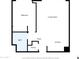 Floor plan displaying a well-designed layout at 4750 N Central Ave # N16, Phoenix, AZ 85012