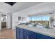 Kitchen features a modern island and city views at 4750 N Central Ave # N16, Phoenix, AZ 85012