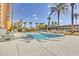 Refreshing swimming pool with lounge chairs at 4750 N Central Ave # N16, Phoenix, AZ 85012