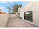 Spacious patio with brick pavers and a wall at 5711 N 24Th Pl, Phoenix, AZ 85016