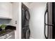 Stackable washer and dryer in a convenient laundry closet at 5995 N 78Th St # 1015, Scottsdale, AZ 85250