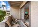 Private patio with seating area, perfect for relaxing at 5995 N 78Th St # 1015, Scottsdale, AZ 85250