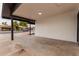 Covered patio with concrete flooring and view of street at 615 W Enid Ave, Mesa, AZ 85210