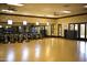 Fitness center featuring spin bikes and various exercise equipment at 86 E Iloca Ln, Queen Creek, AZ 85140