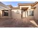 Covered patio with tile flooring and a pergola at 10828 E Flintlock Dr, Sun Lakes, AZ 85248