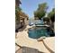 Inviting backyard pool with patio furniture at 11433 E Peterson Ave, Mesa, AZ 85212