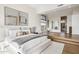 Main bedroom with large windows and a sitting area at 13645 E Columbine Dr, Scottsdale, AZ 85259