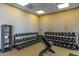 Well-equipped fitness center with weight machines and free weights at 1536 W Blaylock Dr, Phoenix, AZ 85085