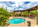 Community hot tub with shaded seating area at 1536 W Blaylock Dr, Phoenix, AZ 85085