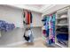 Large walk-in closet with ample hanging space and shelving at 16611 S 9Th St, Phoenix, AZ 85048