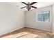 Bedroom with tile flooring and ceiling fan at 1749 W Desert Mountain Dr, San Tan Valley, AZ 85144