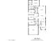 Detailed floor plan showing dimensions for each room at 1749 W Desert Mountain Dr, San Tan Valley, AZ 85144