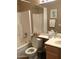 Bathroom with single vanity and tub shower at 2030 N 108Th N Dr, Avondale, AZ 85392