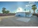 House exterior showcasing backyard and landscaping at 2191 S Descanso Rd, Apache Junction, AZ 85119