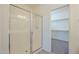 Bathroom with shower and access to walk-in closet at 2838 W Apollo Rd, Phoenix, AZ 85041