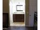 Bathroom with vanity and granite countertop at 2845 W Angela N Dr, Phoenix, AZ 85053