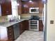 Kitchen with stainless steel appliances and granite countertops at 2845 W Angela N Dr, Phoenix, AZ 85053