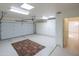 Spacious garage with overhead storage and ample space for two cars at 30600 N Pima Rd # 33, Scottsdale, AZ 85266