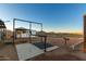 Detached barn with tack room and wash stall at 30964 N Grace Ln, Queen Creek, AZ 85144