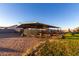 Covered horse stable with multiple stalls at 30964 N Grace Ln, Queen Creek, AZ 85144